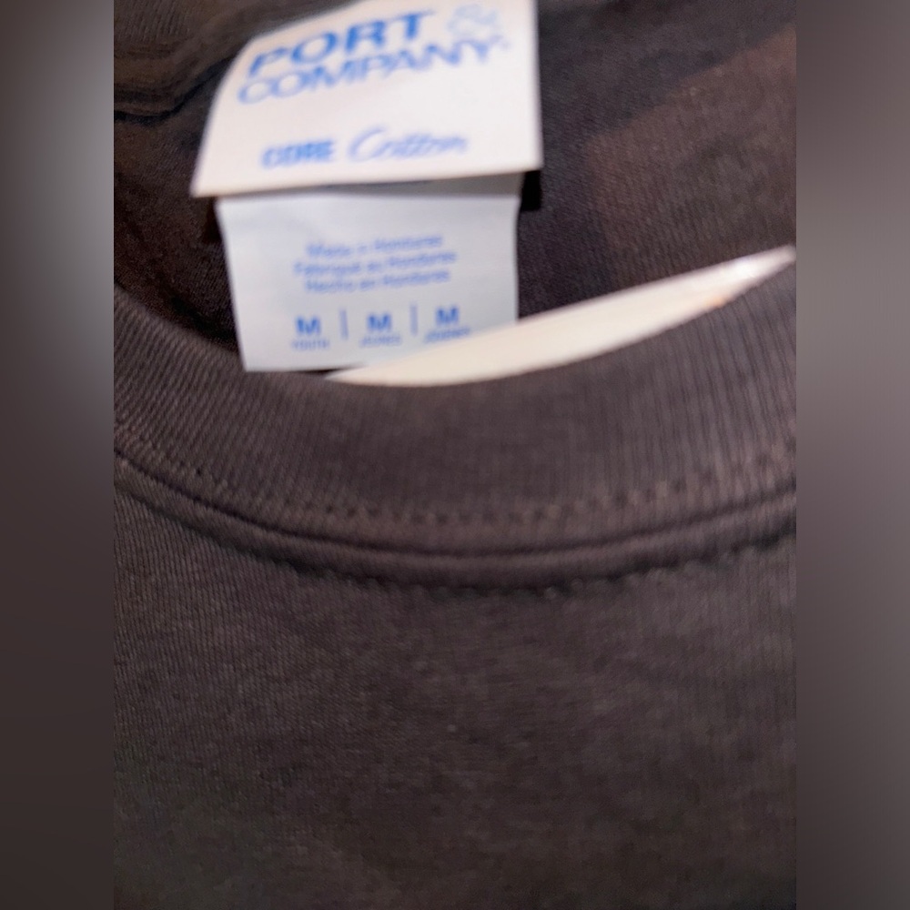 Vintage unisex tee medium bodycon DEFY logo tee semi cropped sexy streetwear - Picture 5 of 8